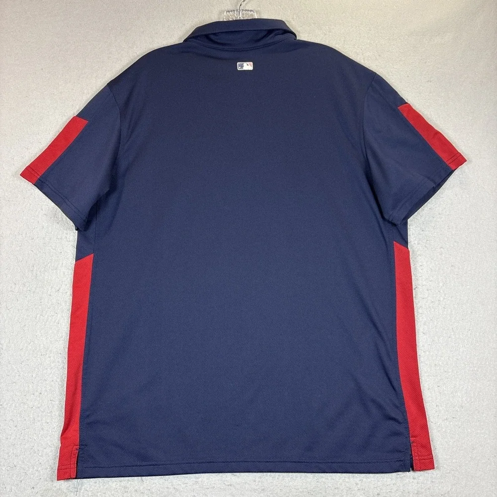 Minnesota Twins Nike Polo‎ Shirt Men's Large Dri-Fit Embroidered Logo Polyester